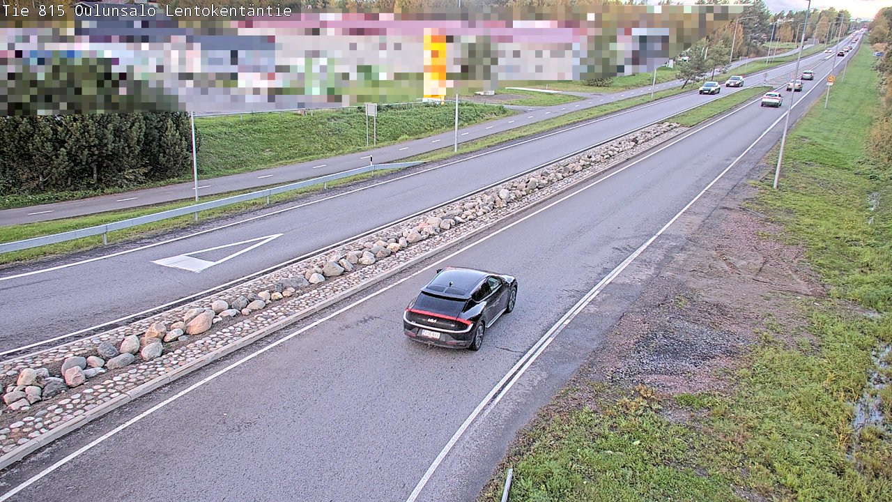 Weather Camera Image Road 816 Oulunsalo, Lentokentäntie, Oulu, Pohjois-Pohjanmaa