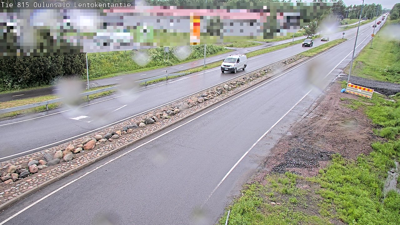 Weather Camera Image Road 816 Oulunsalo, Lentokentäntie, Oulu, Pohjois-Pohjanmaa