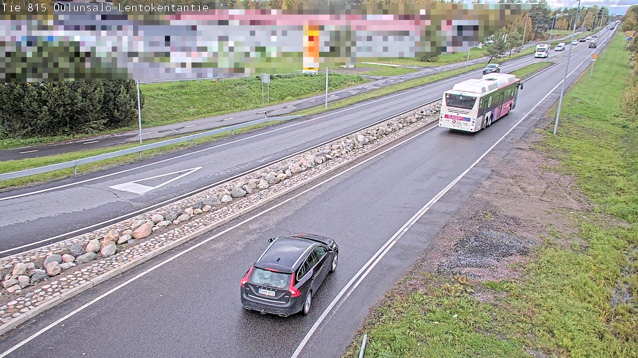 Weather Camera Image Road 816 Oulunsalo, Lentokentäntie, Oulu, Pohjois-Pohjanmaa
