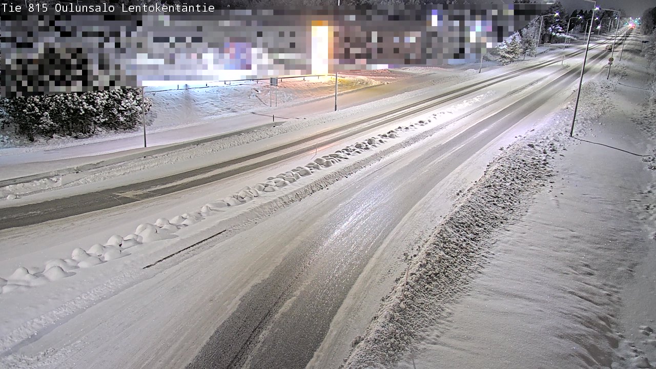 Kelikamerat Kuva Tie 816 Oulunsalo, Lentokentäntie, Oulu, Pohjois-Pohjanmaa