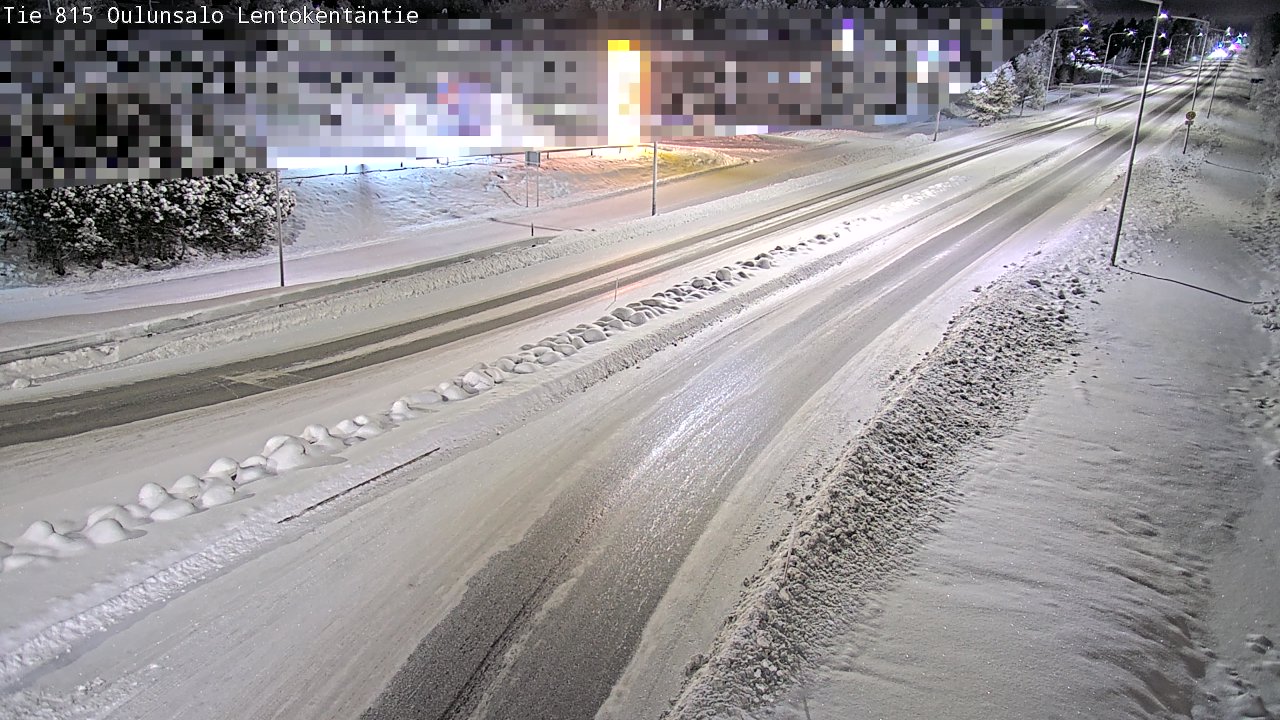 Kelikamerat Kuva Tie 816 Oulunsalo, Lentokentäntie, Oulu, Pohjois-Pohjanmaa