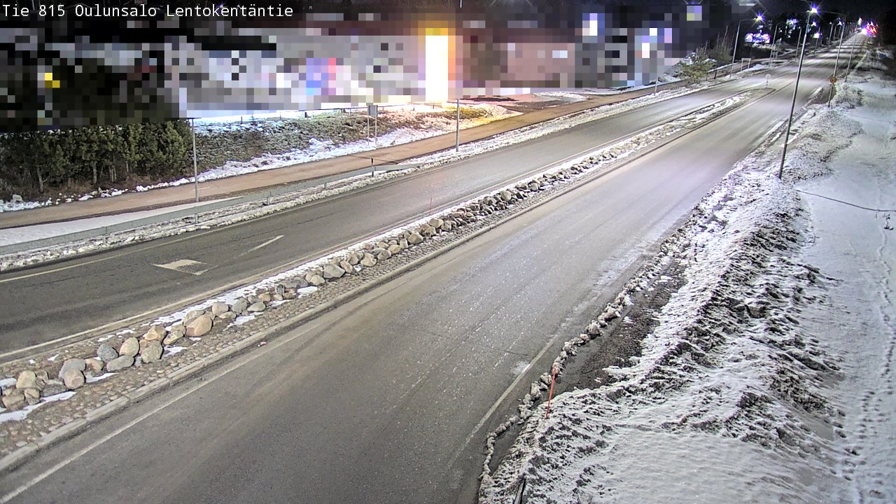 Kelikamerat Kuva Tie 816 Oulunsalo, Lentokentäntie, Oulu, Pohjois-Pohjanmaa