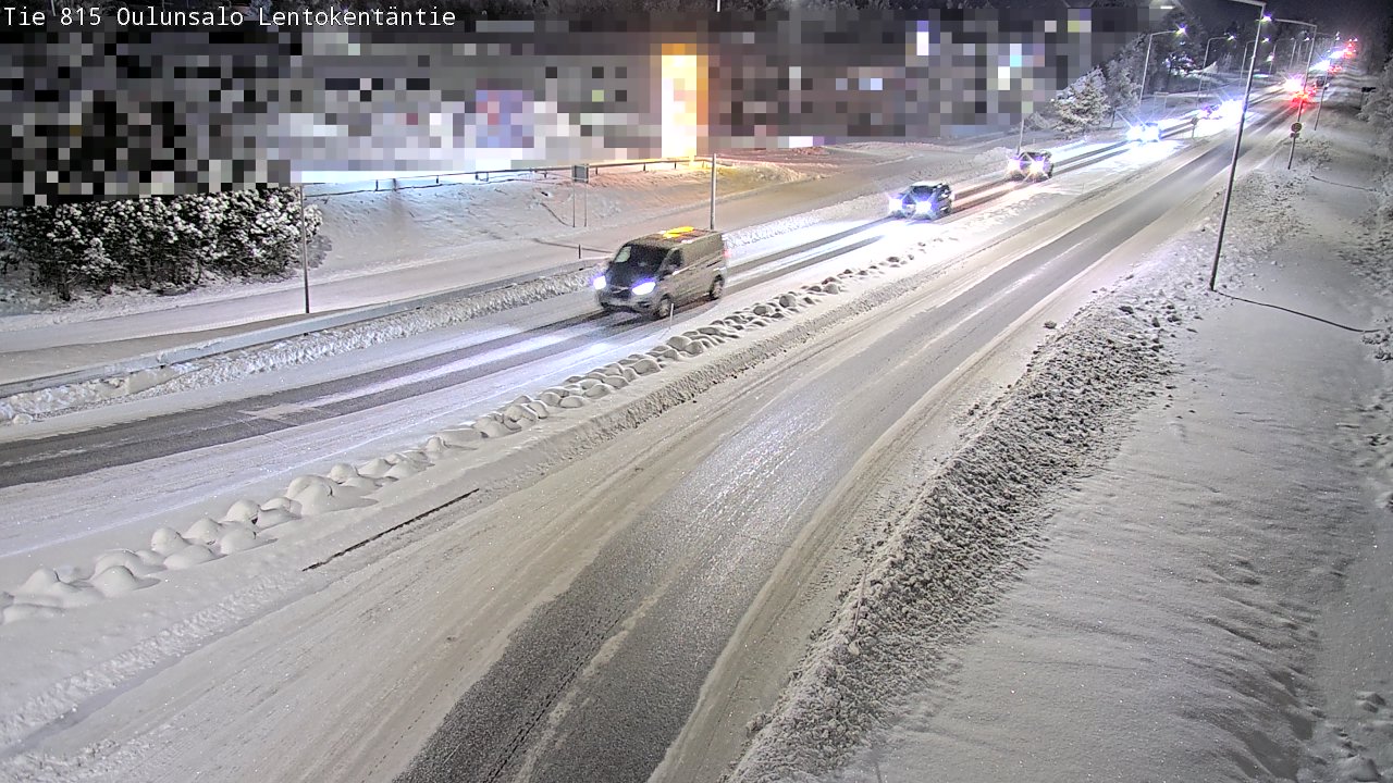 Kelikamerat Kuva Tie 816 Oulunsalo, Lentokentäntie, Oulu, Pohjois-Pohjanmaa