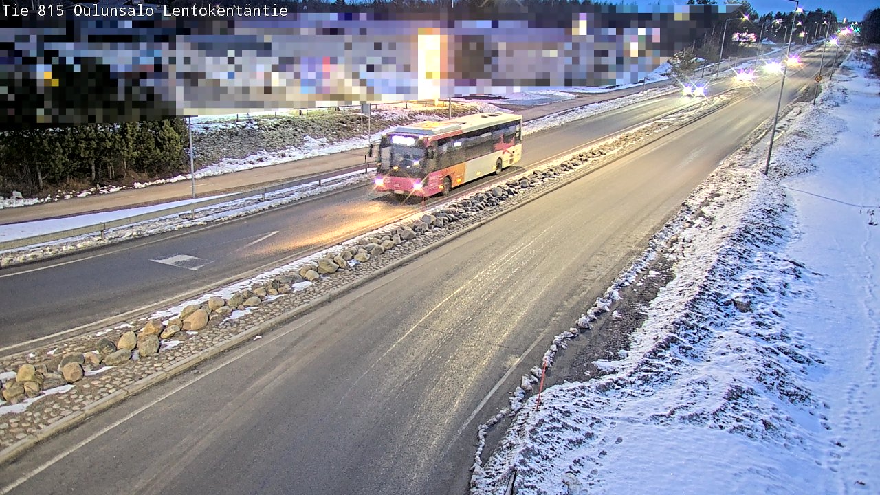 Kelikamerat Kuva Tie 816 Oulunsalo, Lentokentäntie, Oulu, Pohjois-Pohjanmaa