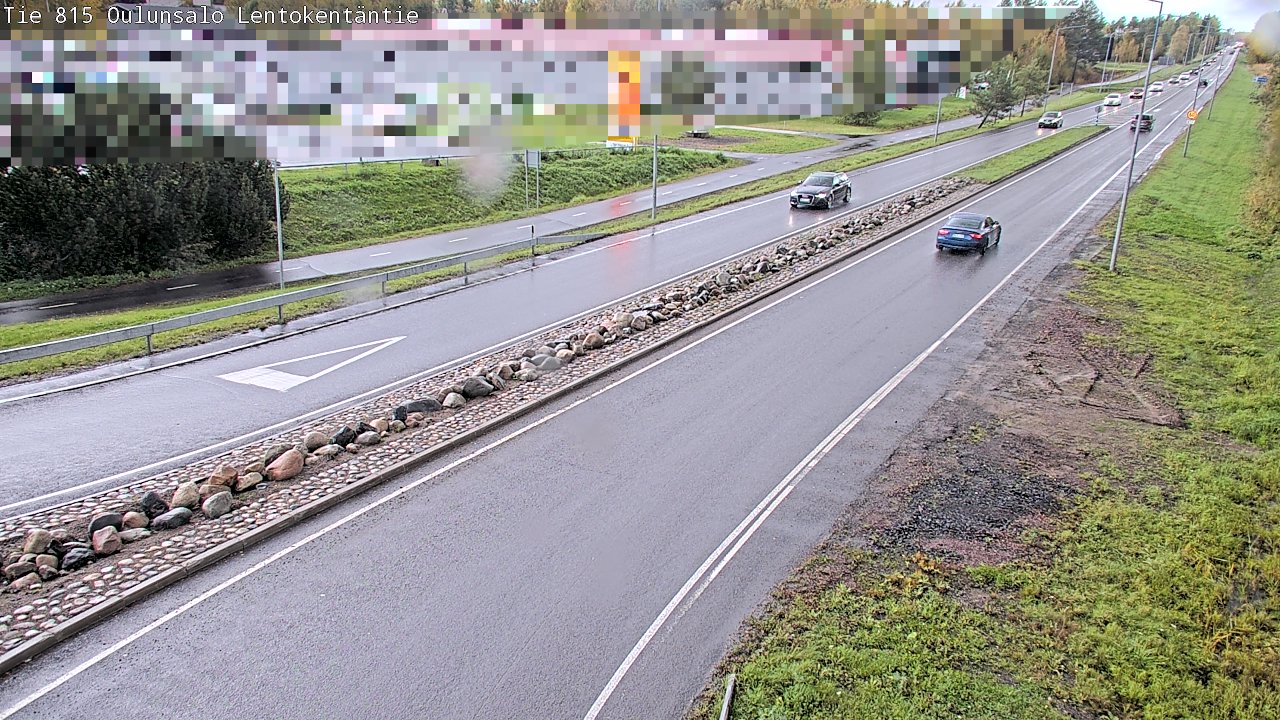 Weather Camera Image Road 816 Oulunsalo, Lentokentäntie, Oulu, Pohjois-Pohjanmaa