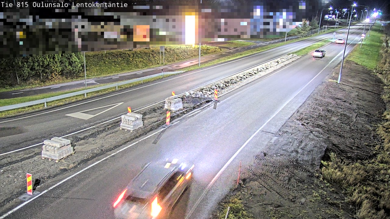 Kelikamerat Kuva Tie 816 Oulunsalo, Lentokentäntie, Oulu, Pohjois-Pohjanmaa