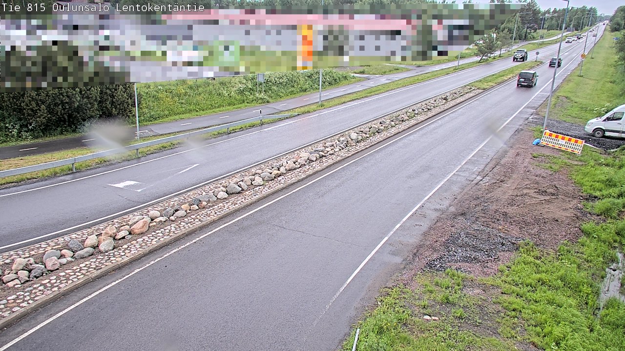 Kelikamerat Kuva Tie 816 Oulunsalo, Lentokentäntie, Oulu, Pohjois-Pohjanmaa