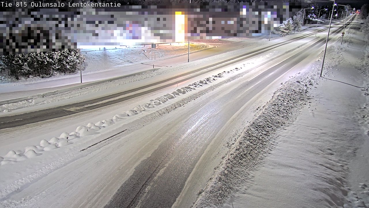 Kelikamerat Kuva Tie 816 Oulunsalo, Lentokentäntie, Oulu, Pohjois-Pohjanmaa