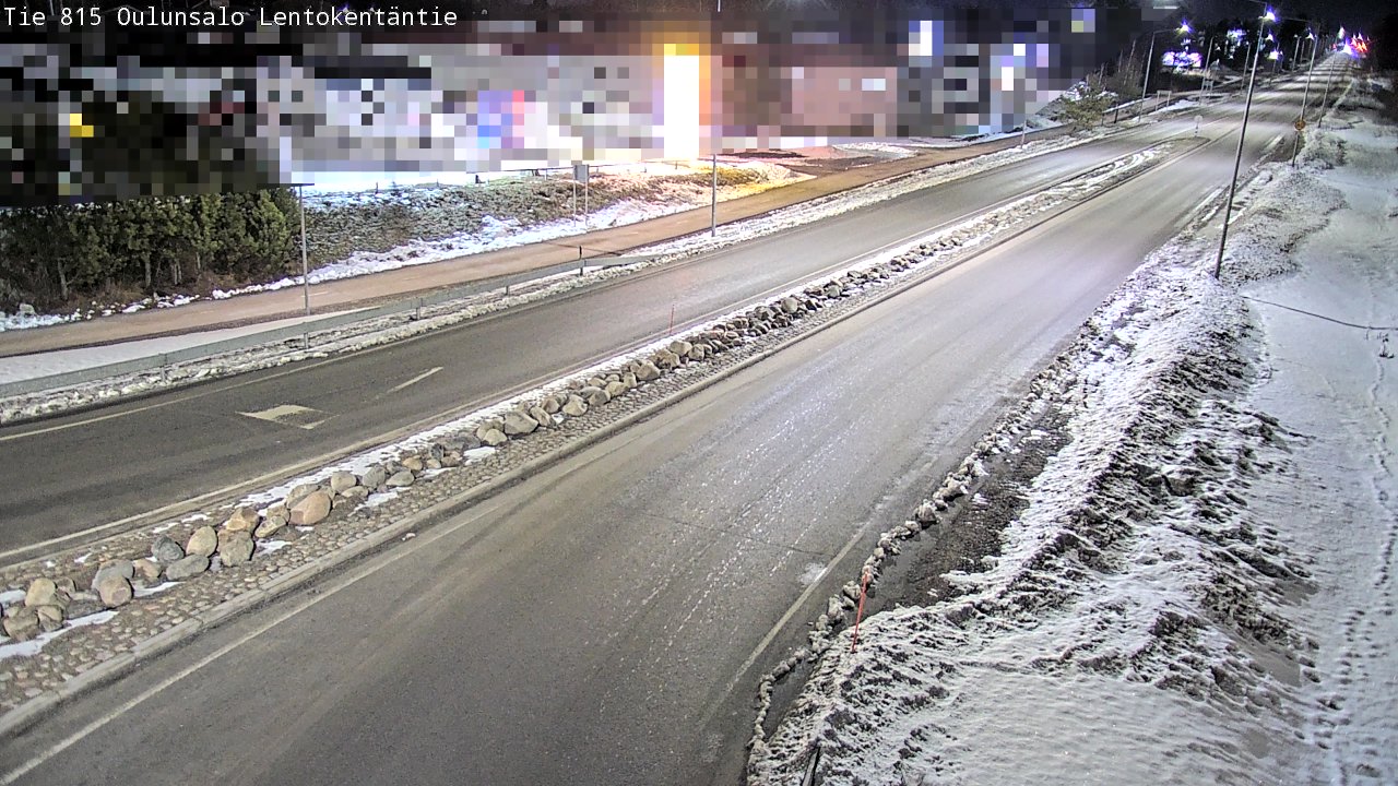 Kelikamerat Kuva Tie 816 Oulunsalo, Lentokentäntie, Oulu, Pohjois-Pohjanmaa