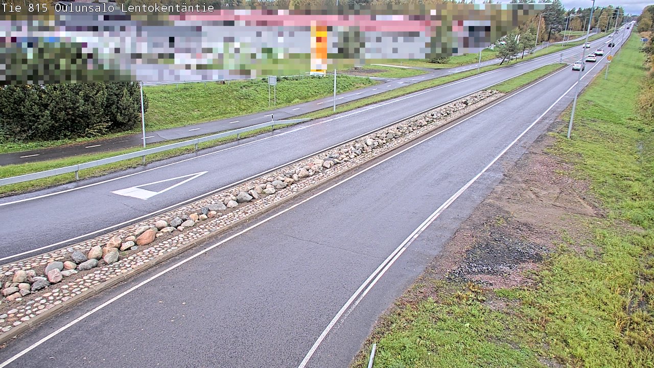 Kelikamerat Kuva Tie 816 Oulunsalo, Lentokentäntie, Oulu, Pohjois-Pohjanmaa