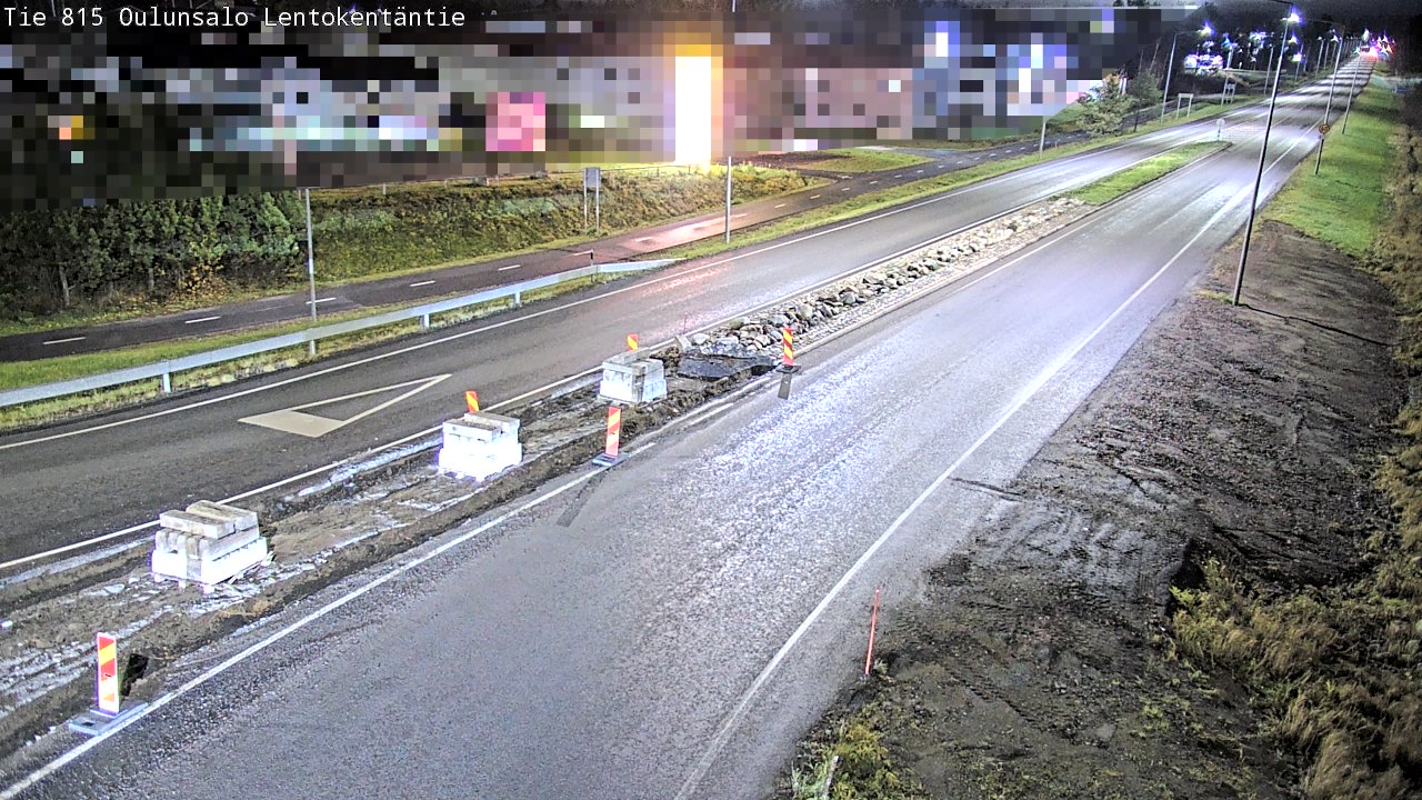 Kelikamerat Kuva Tie 816 Oulunsalo, Lentokentäntie, Oulu, Pohjois-Pohjanmaa