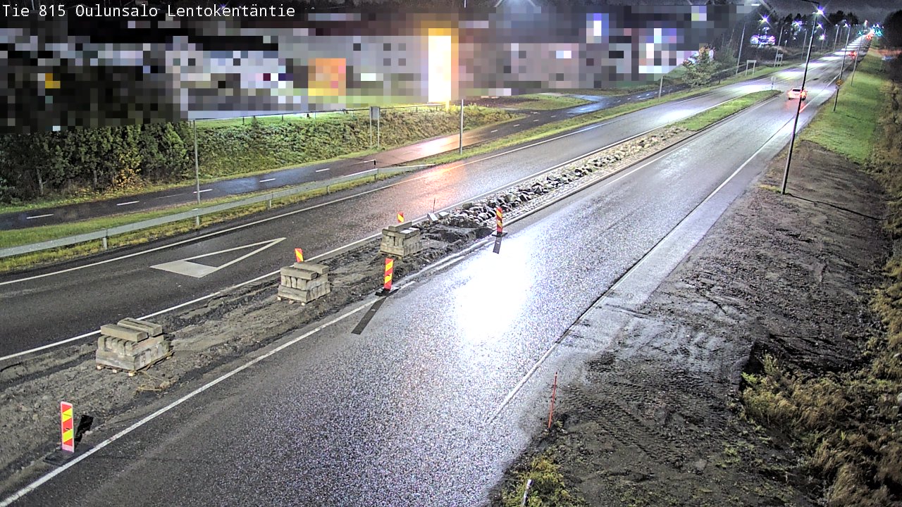 Kelikamerat Kuva Tie 816 Oulunsalo, Lentokentäntie, Oulu, Pohjois-Pohjanmaa