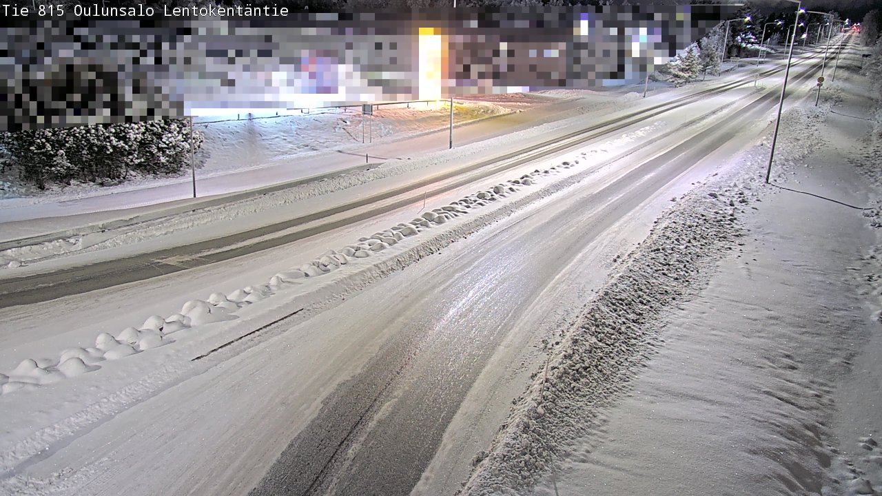 Kelikamerat Kuva Tie 816 Oulunsalo, Lentokentäntie, Oulu, Pohjois-Pohjanmaa