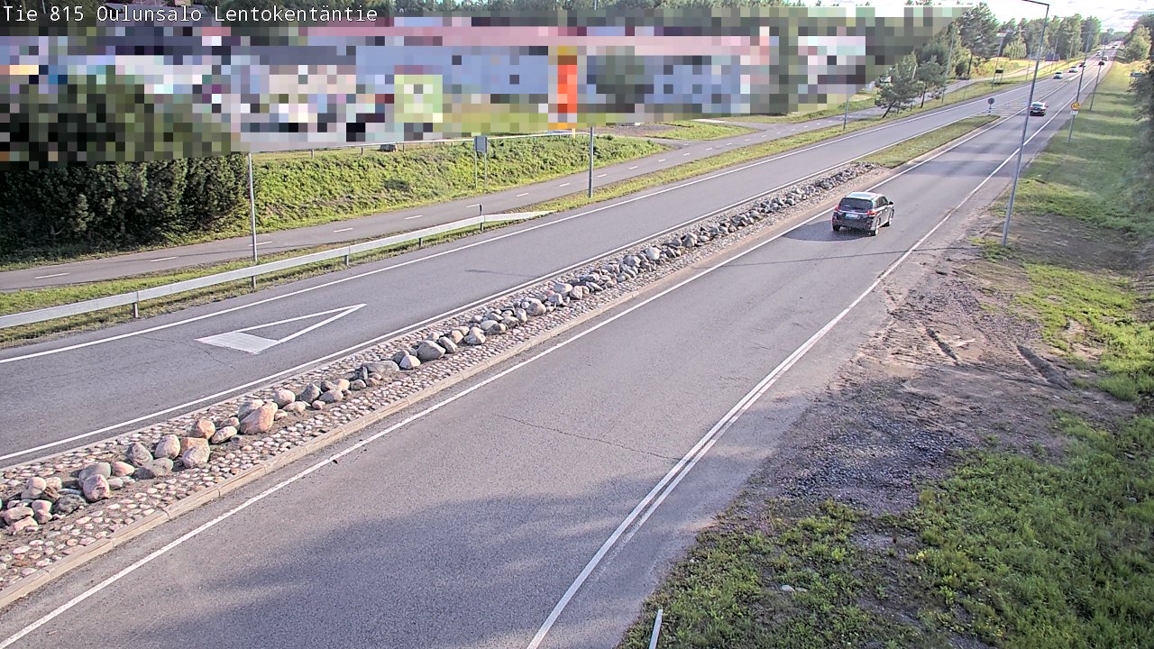 Kelikamerat Kuva Tie 816 Oulunsalo, Lentokentäntie, Oulu, Pohjois-Pohjanmaa