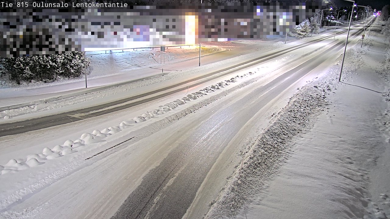 Kelikamerat Kuva Tie 816 Oulunsalo, Lentokentäntie, Oulu, Pohjois-Pohjanmaa