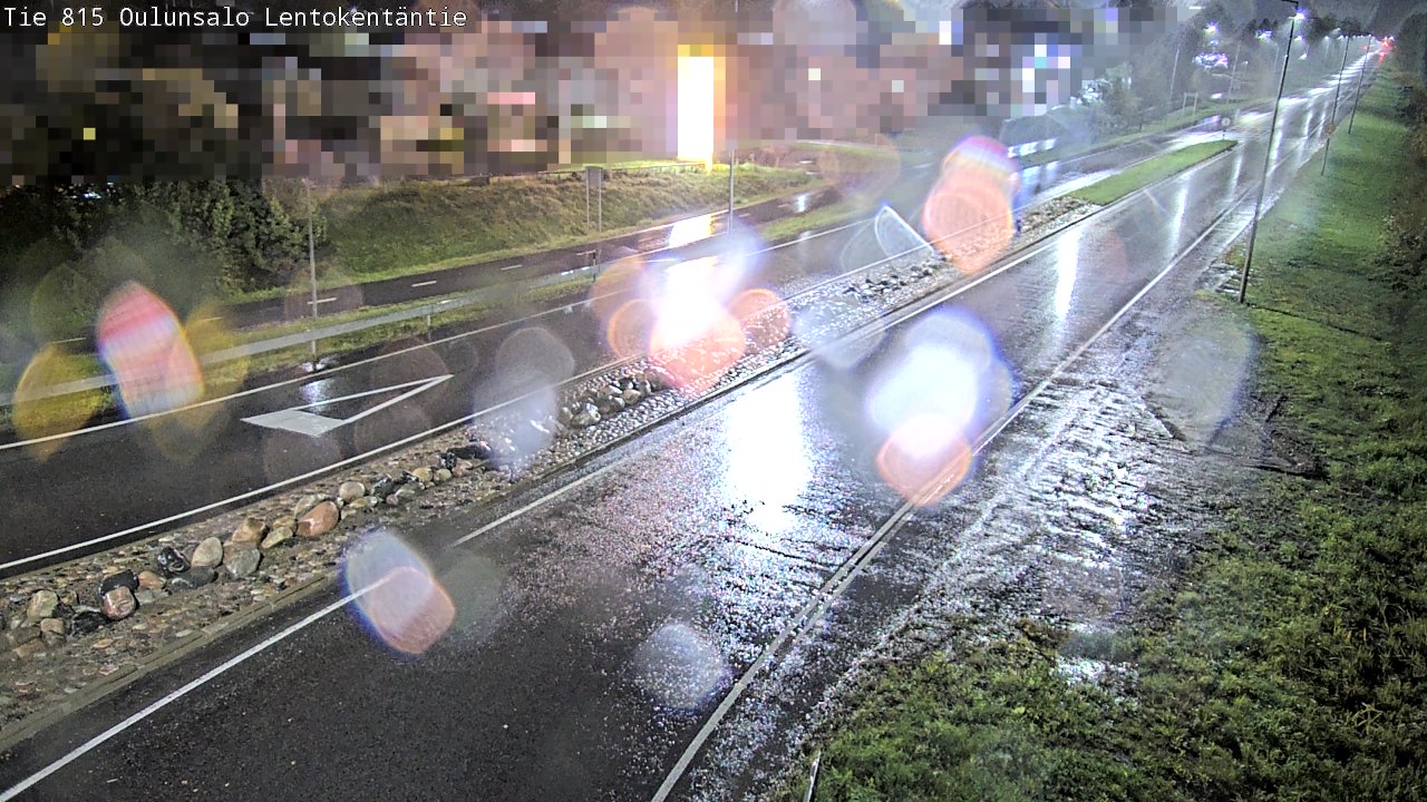 Weather Camera Image Road 816 Oulunsalo, Lentokentäntie, Oulu, Pohjois-Pohjanmaa