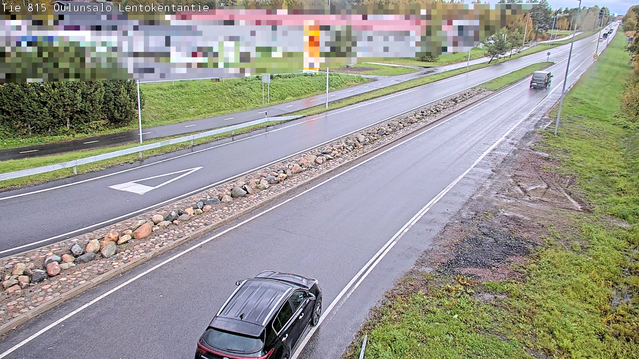 Weather Camera Image Road 816 Oulunsalo, Lentokentäntie, Oulu, Pohjois-Pohjanmaa