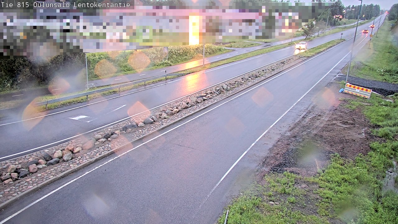 Kelikamerat Kuva Tie 816 Oulunsalo, Lentokentäntie, Oulu, Pohjois-Pohjanmaa