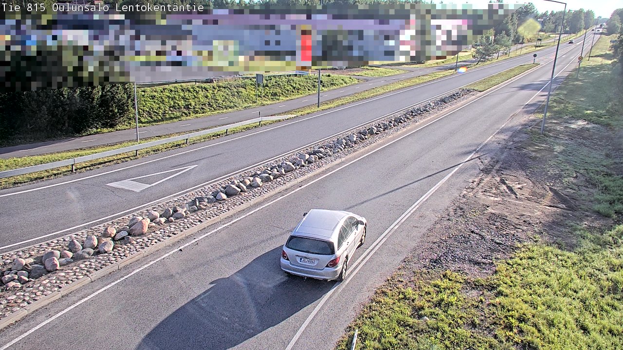 Weather Camera Image Road 816 Oulunsalo, Lentokentäntie, Oulu, Pohjois-Pohjanmaa