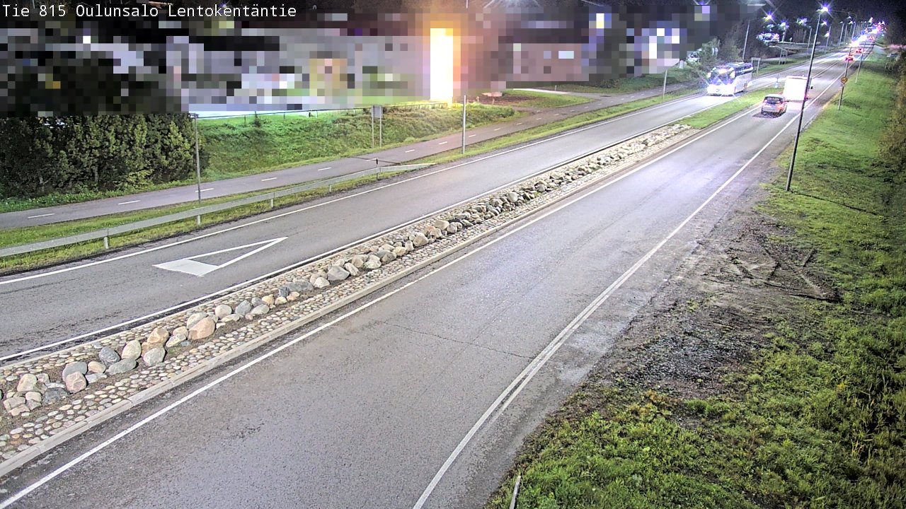 Weather Camera Image Road 816 Oulunsalo, Lentokentäntie, Oulu, Pohjois-Pohjanmaa
