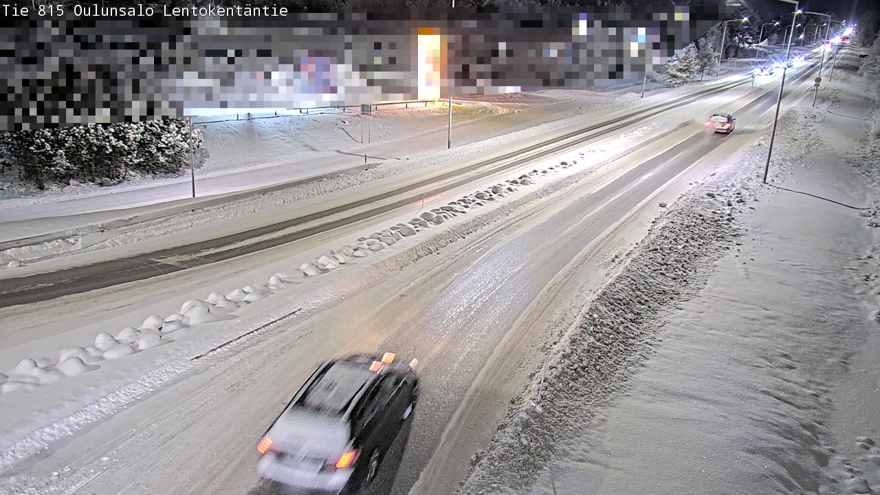 Kelikamerat Kuva Tie 816 Oulunsalo, Lentokentäntie, Oulu, Pohjois-Pohjanmaa