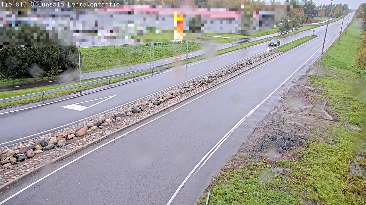 Kelikamerat Kuva Tie 816 Oulunsalo, Lentokentäntie, Oulu, Pohjois-Pohjanmaa