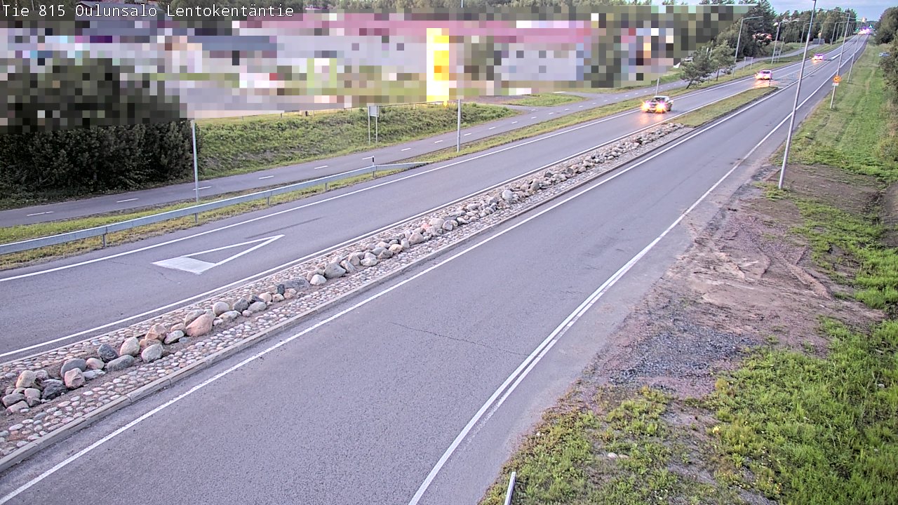 Kelikamerat Kuva Tie 816 Oulunsalo, Lentokentäntie, Oulu, Pohjois-Pohjanmaa