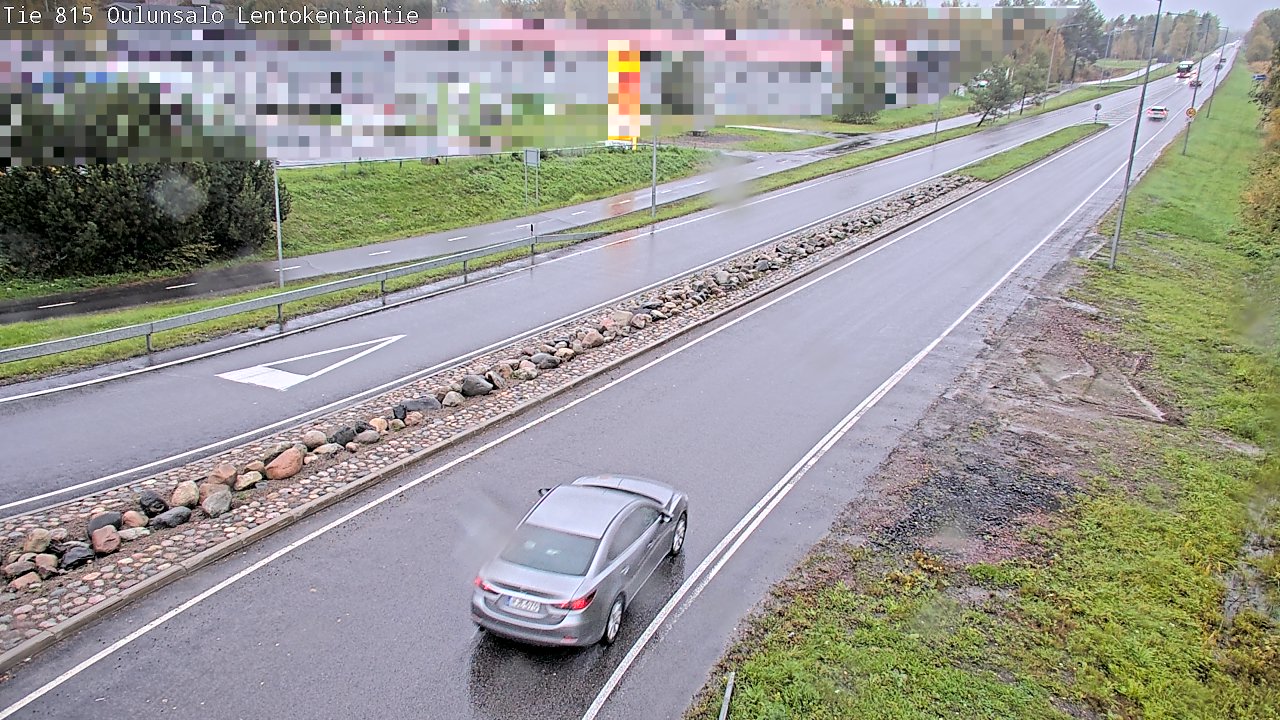 Kelikamerat Kuva Tie 816 Oulunsalo, Lentokentäntie, Oulu, Pohjois-Pohjanmaa