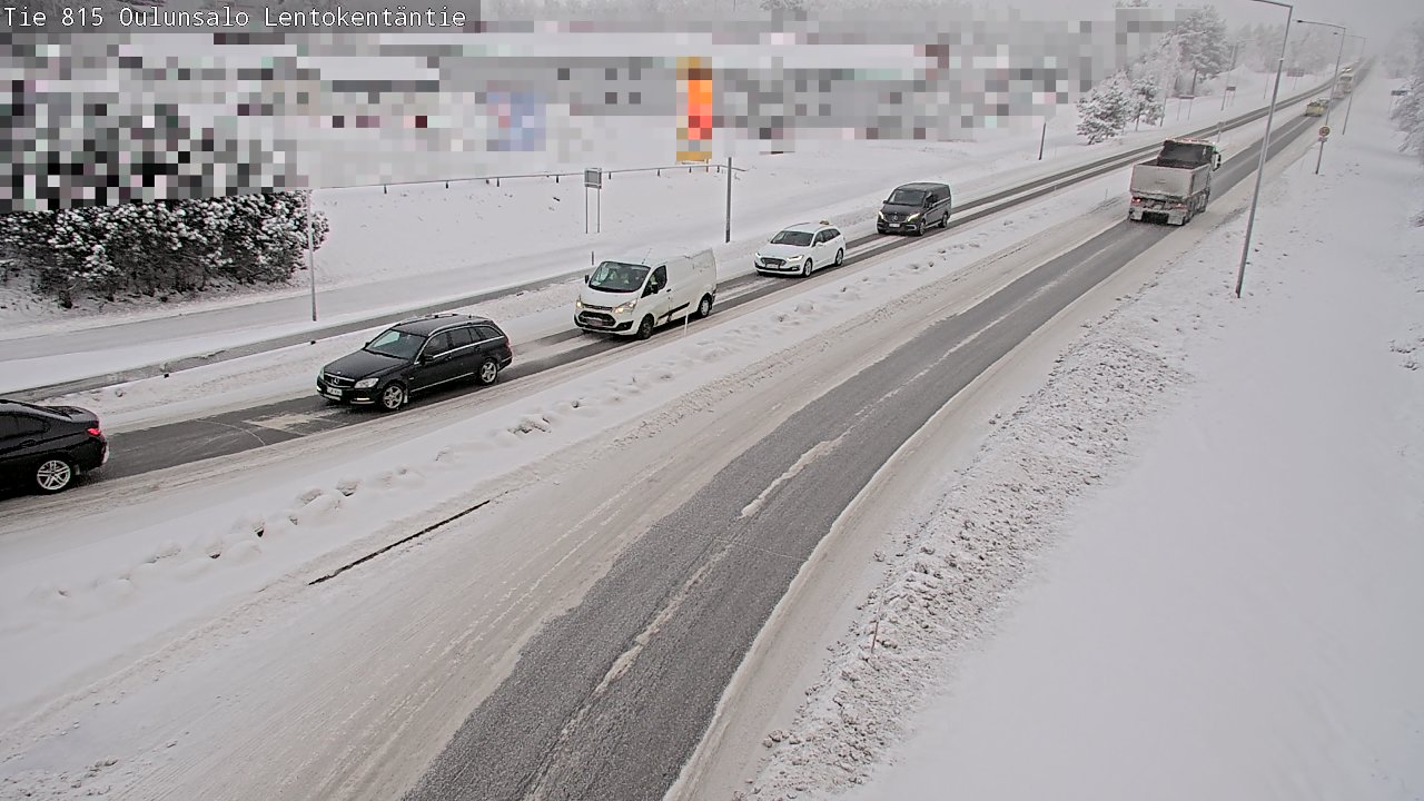 Kelikamerat Kuva Tie 816 Oulunsalo, Lentokentäntie, Oulu, Pohjois-Pohjanmaa