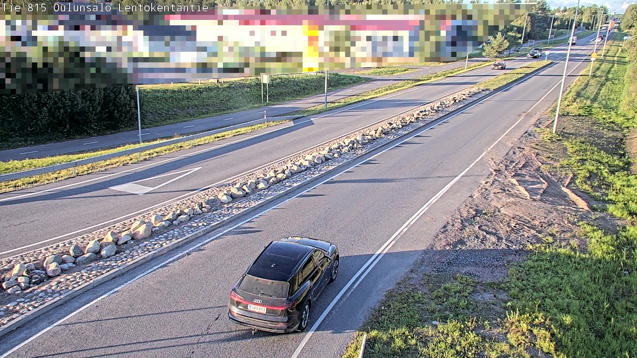 Kelikamerat Kuva Tie 816 Oulunsalo, Lentokentäntie, Oulu, Pohjois-Pohjanmaa