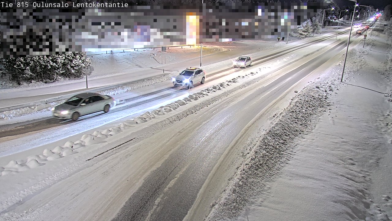 Kelikamerat Kuva Tie 816 Oulunsalo, Lentokentäntie, Oulu, Pohjois-Pohjanmaa