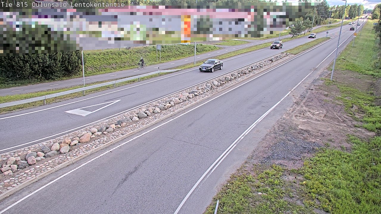Weather Camera Image Road 816 Oulunsalo, Lentokentäntie, Oulu, Pohjois-Pohjanmaa