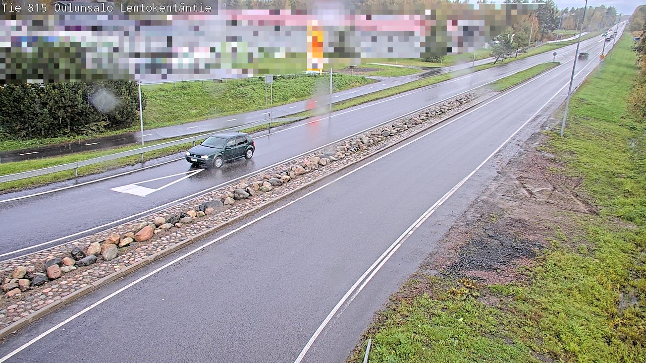 Weather Camera Image Road 816 Oulunsalo, Lentokentäntie, Oulu, Pohjois-Pohjanmaa