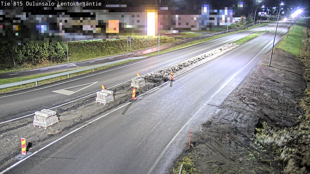 Kelikamerat Kuva Tie 816 Oulunsalo, Lentokentäntie, Oulu, Pohjois-Pohjanmaa
