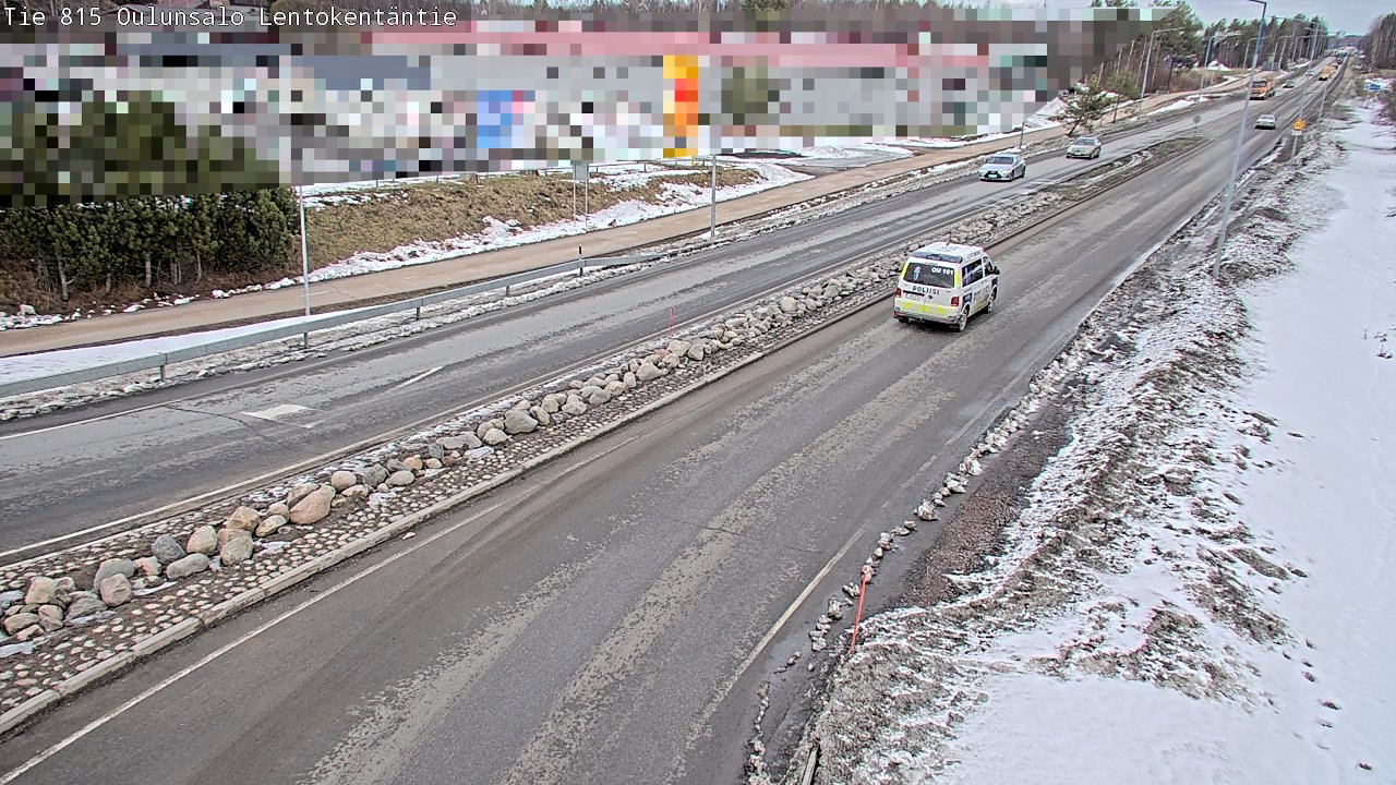 Kelikamerat Kuva Tie 816 Oulunsalo, Lentokentäntie, Oulu, Pohjois-Pohjanmaa