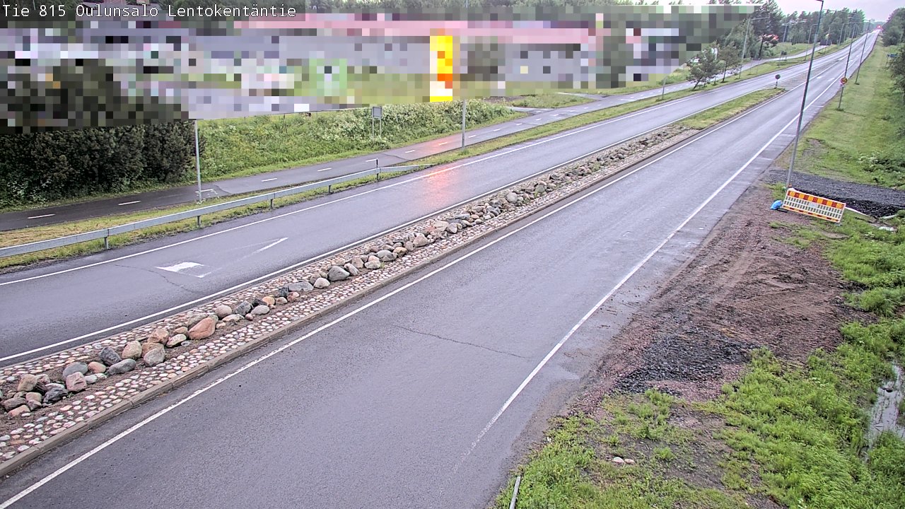 Kelikamerat Kuva Tie 816 Oulunsalo, Lentokentäntie, Oulu, Pohjois-Pohjanmaa