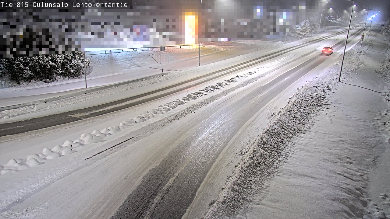 Kelikamerat Kuva Tie 816 Oulunsalo, Lentokentäntie, Oulu, Pohjois-Pohjanmaa