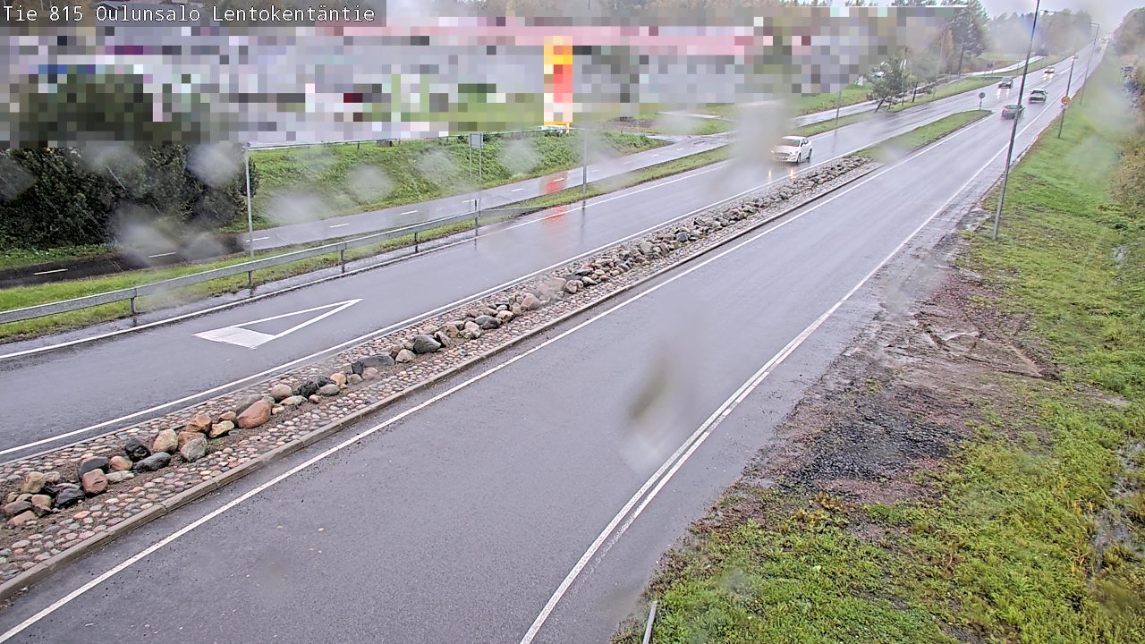 Kelikamerat Kuva Tie 816 Oulunsalo, Lentokentäntie, Oulu, Pohjois-Pohjanmaa