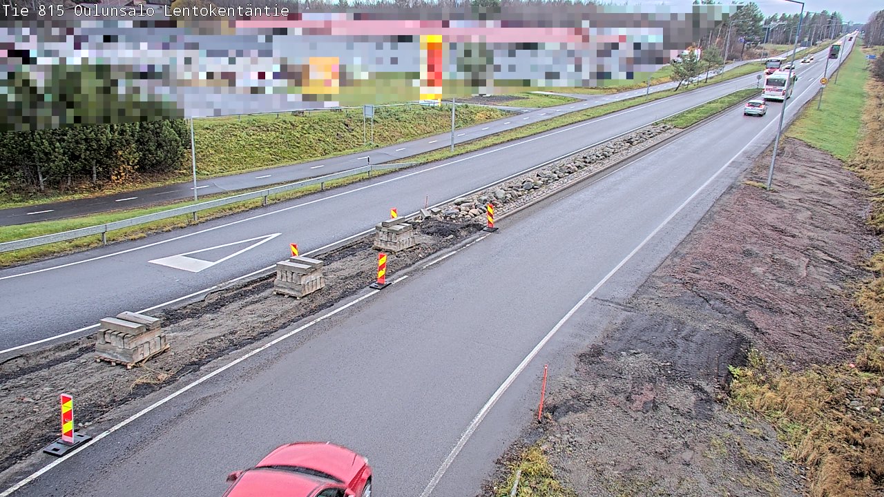 Kelikamerat Kuva Tie 816 Oulunsalo, Lentokentäntie, Oulu, Pohjois-Pohjanmaa