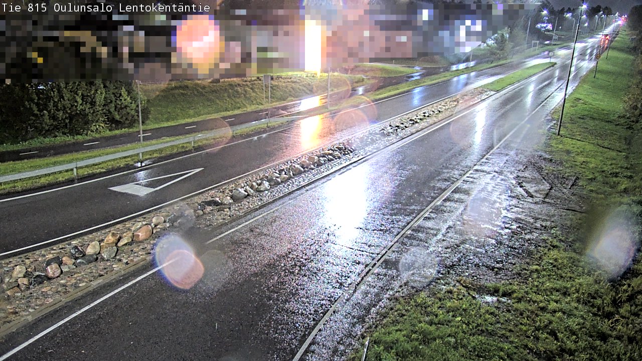 Weather Camera Image Road 816 Oulunsalo, Lentokentäntie, Oulu, Pohjois-Pohjanmaa