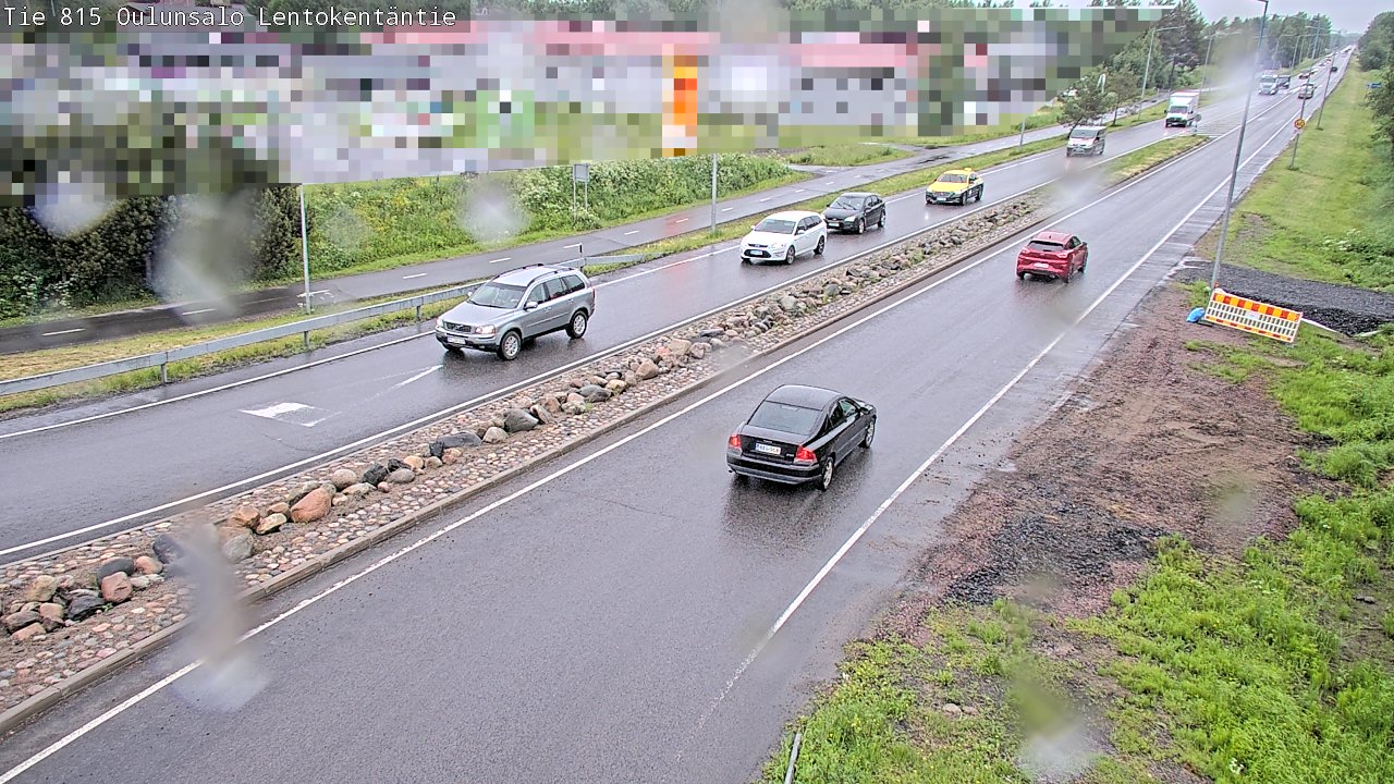 Kelikamerat Kuva Tie 816 Oulunsalo, Lentokentäntie, Oulu, Pohjois-Pohjanmaa