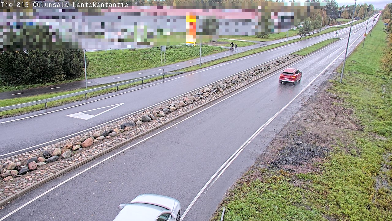 Kelikamerat Kuva Tie 816 Oulunsalo, Lentokentäntie, Oulu, Pohjois-Pohjanmaa