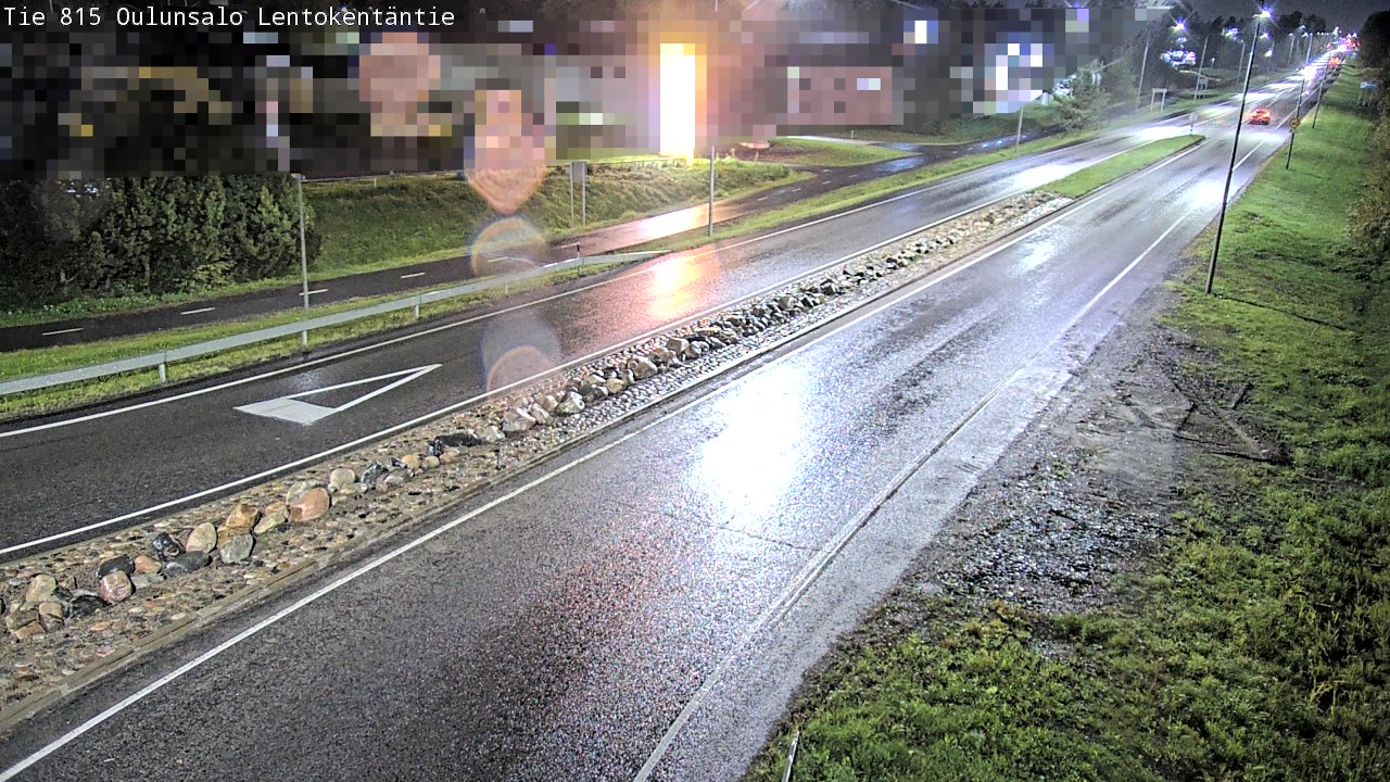 Weather Camera Image Road 816 Oulunsalo, Lentokentäntie, Oulu, Pohjois-Pohjanmaa