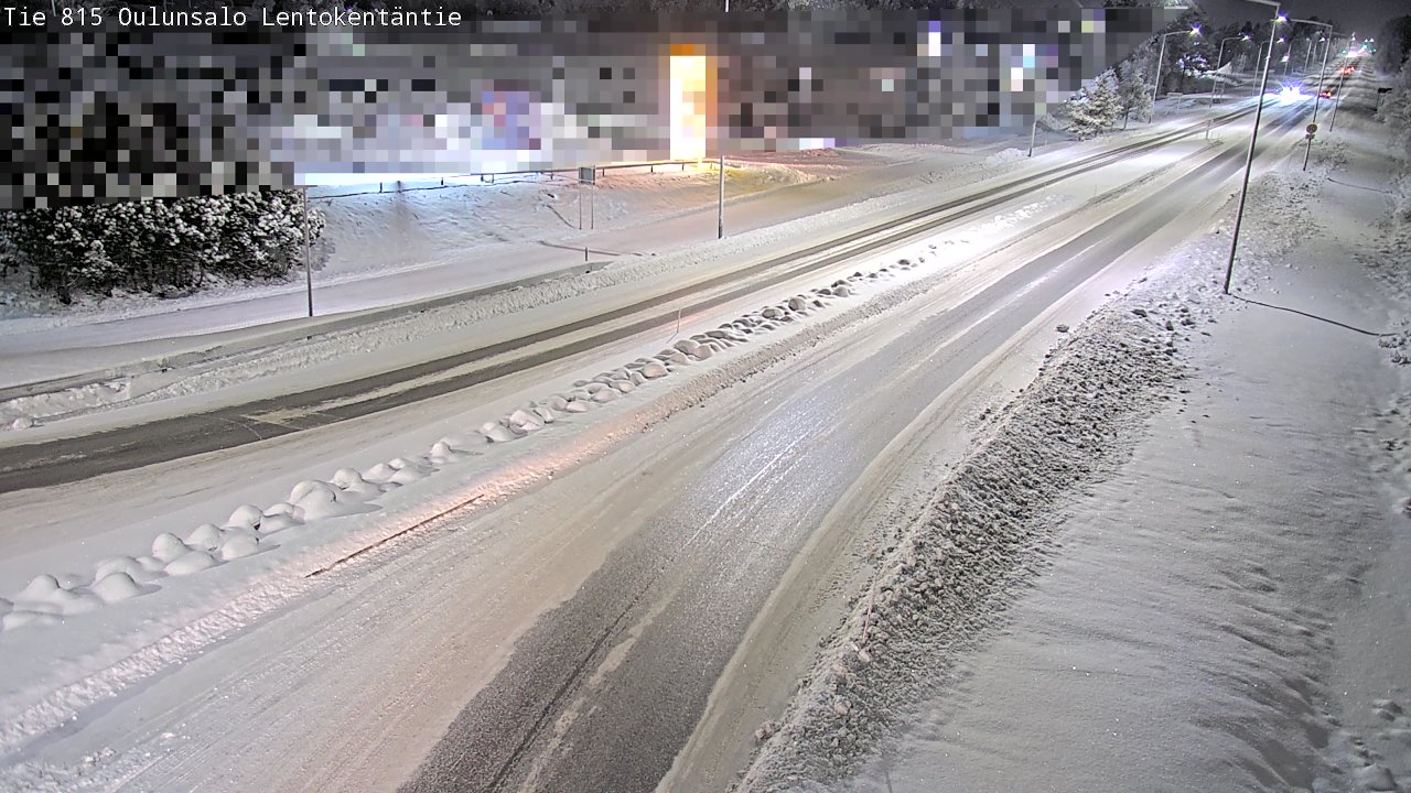 Kelikamerat Kuva Tie 816 Oulunsalo, Lentokentäntie, Oulu, Pohjois-Pohjanmaa