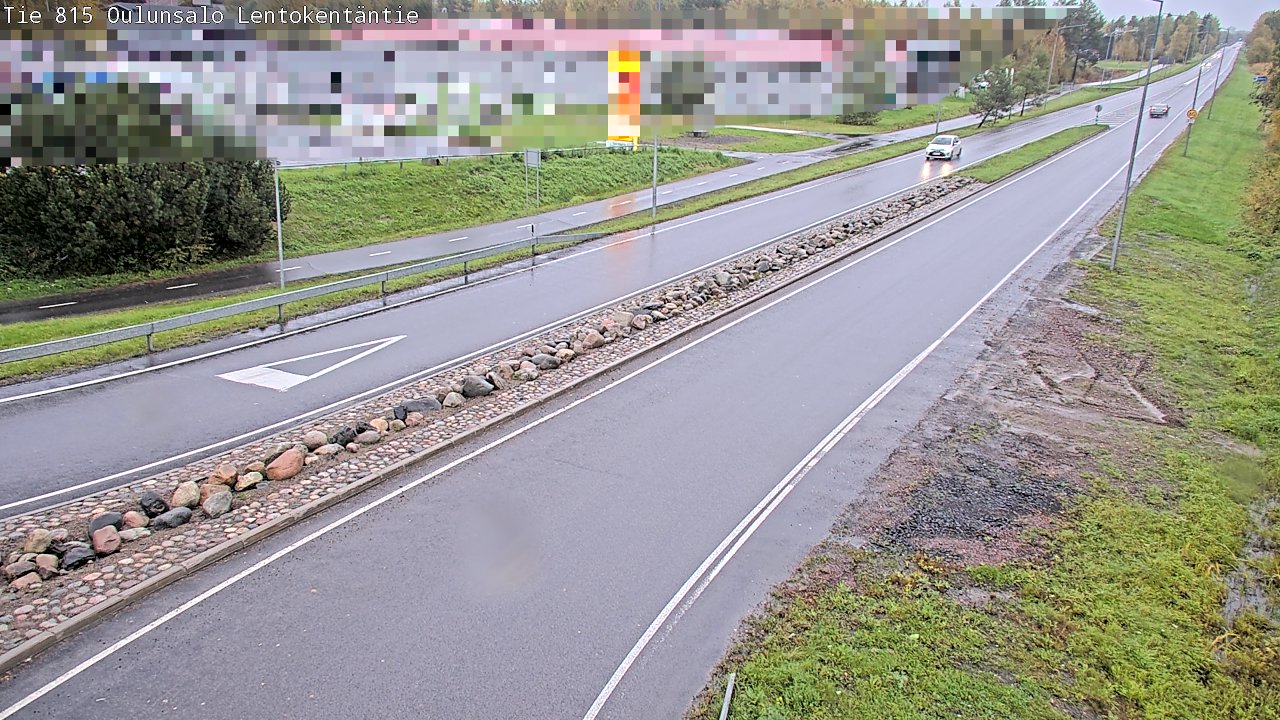 Weather Camera Image Road 816 Oulunsalo, Lentokentäntie, Oulu, Pohjois-Pohjanmaa