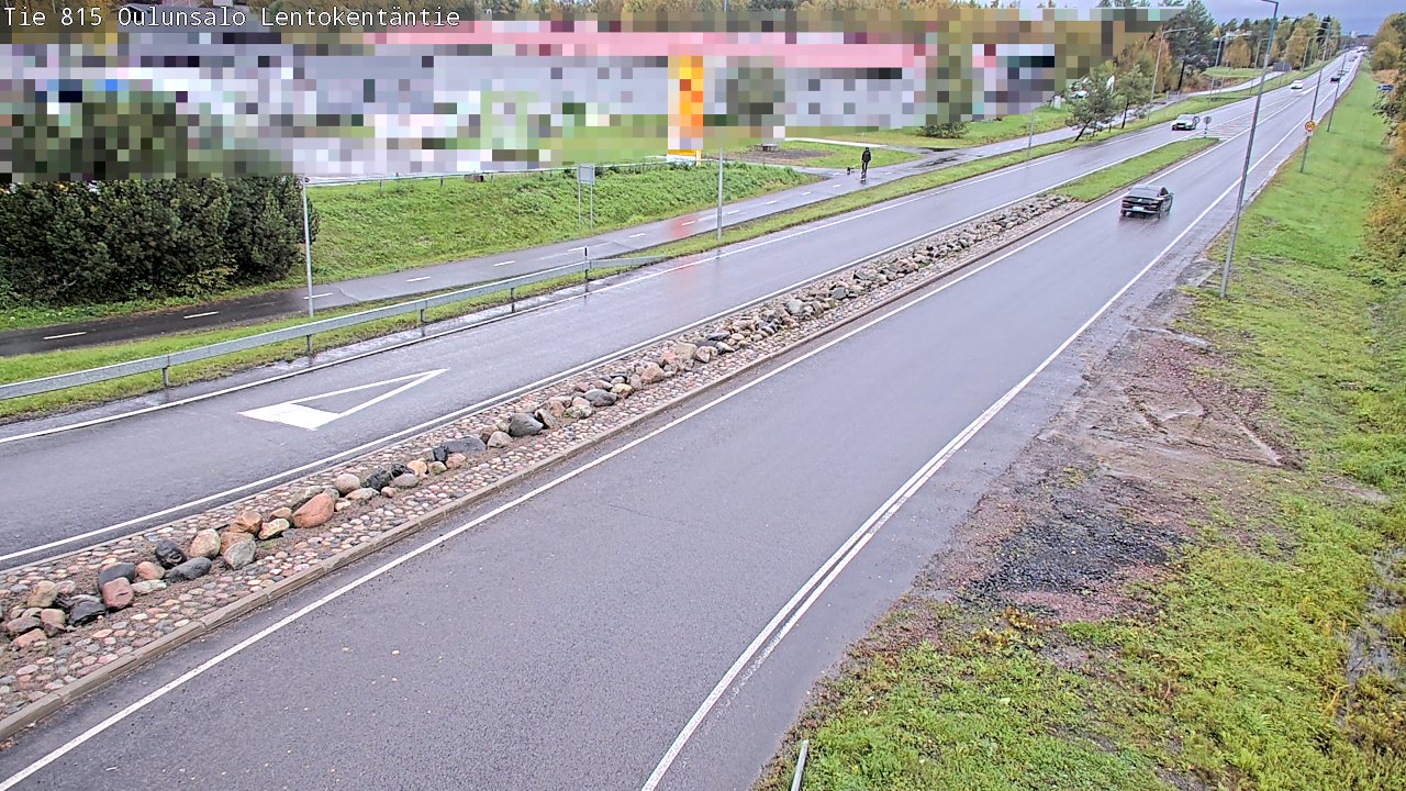 Kelikamerat Kuva Tie 816 Oulunsalo, Lentokentäntie, Oulu, Pohjois-Pohjanmaa