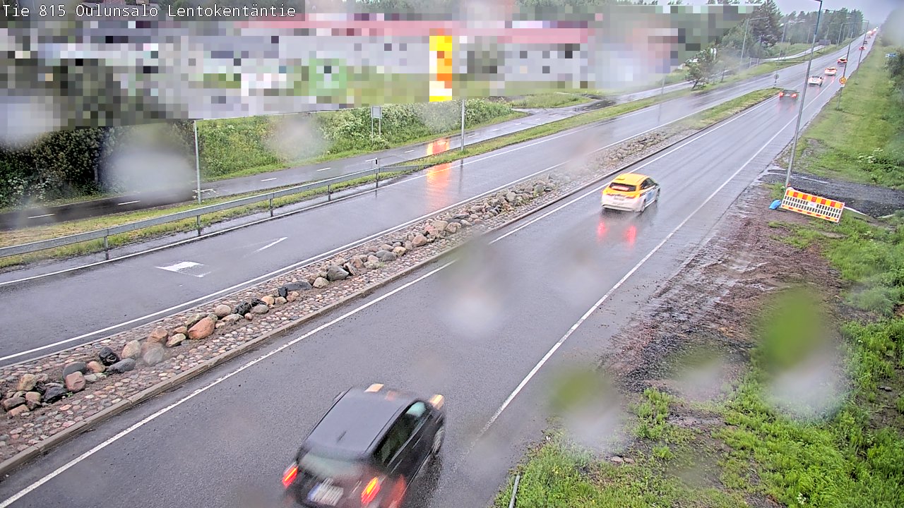 Kelikamerat Kuva Tie 816 Oulunsalo, Lentokentäntie, Oulu, Pohjois-Pohjanmaa
