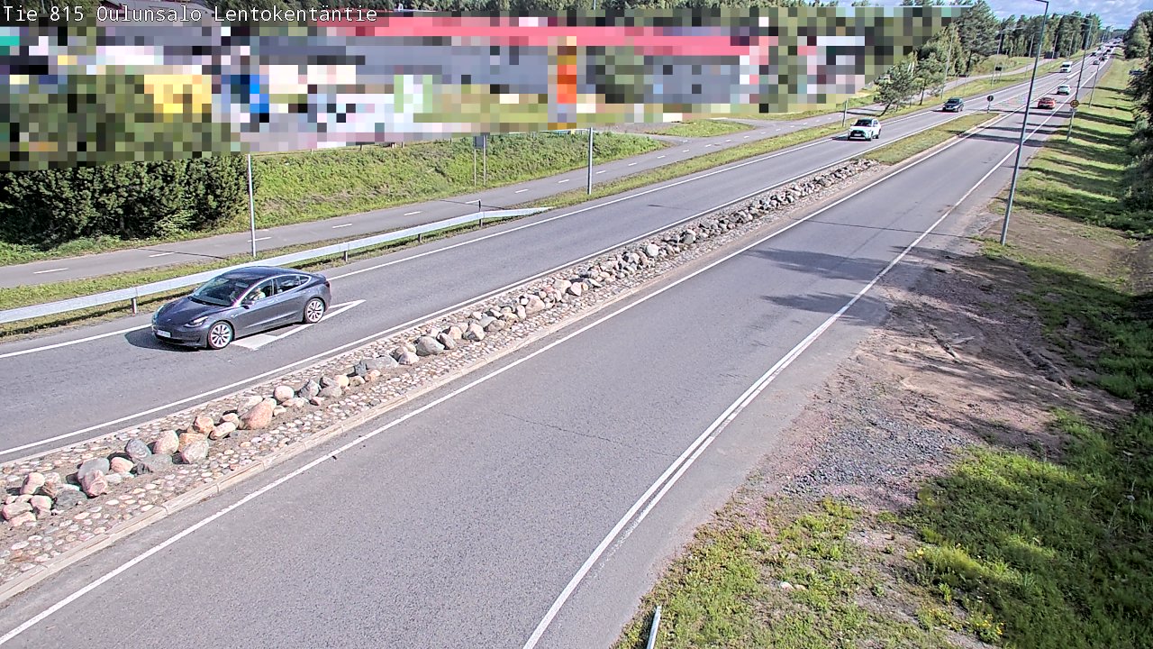 Kelikamerat Kuva Tie 816 Oulunsalo, Lentokentäntie, Oulu, Pohjois-Pohjanmaa