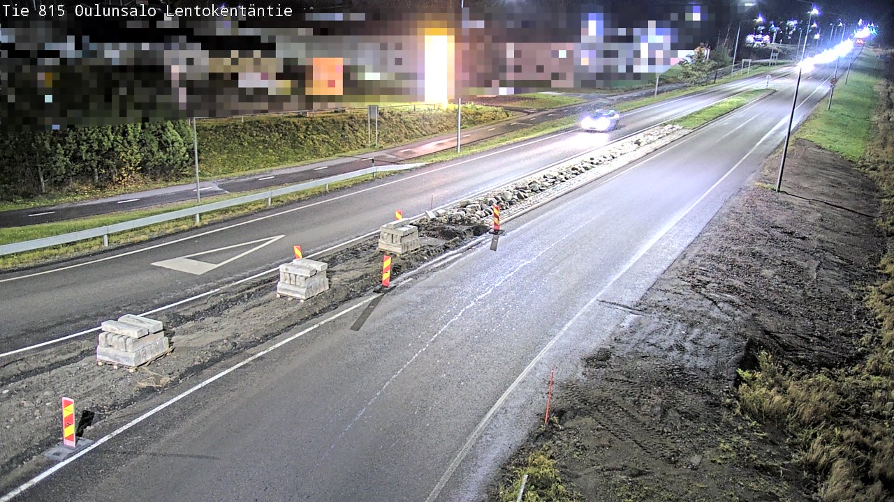 Kelikamerat Kuva Tie 816 Oulunsalo, Lentokentäntie, Oulu, Pohjois-Pohjanmaa