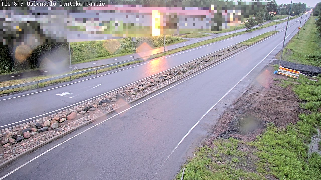 Kelikamerat Kuva Tie 816 Oulunsalo, Lentokentäntie, Oulu, Pohjois-Pohjanmaa